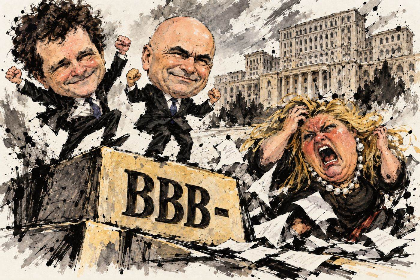 Investitorii care au mizat pe retrogradarea României au pierdut, deoarece S&P ne-a menţinut la BBB- Investitorii care au mizat pe retrogradarea României au pierdut, deoarece S&P ne-a menţinut la BBB-